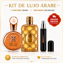 Kit Perfumes Árabes de Lujo + Perfumero Recargable